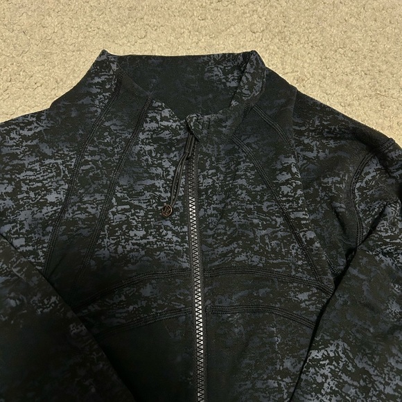 Lululemon distressed zip up jacket - Picture 2 of 3